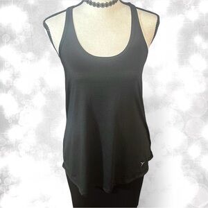Old Navy Active Basic Black Tank Top